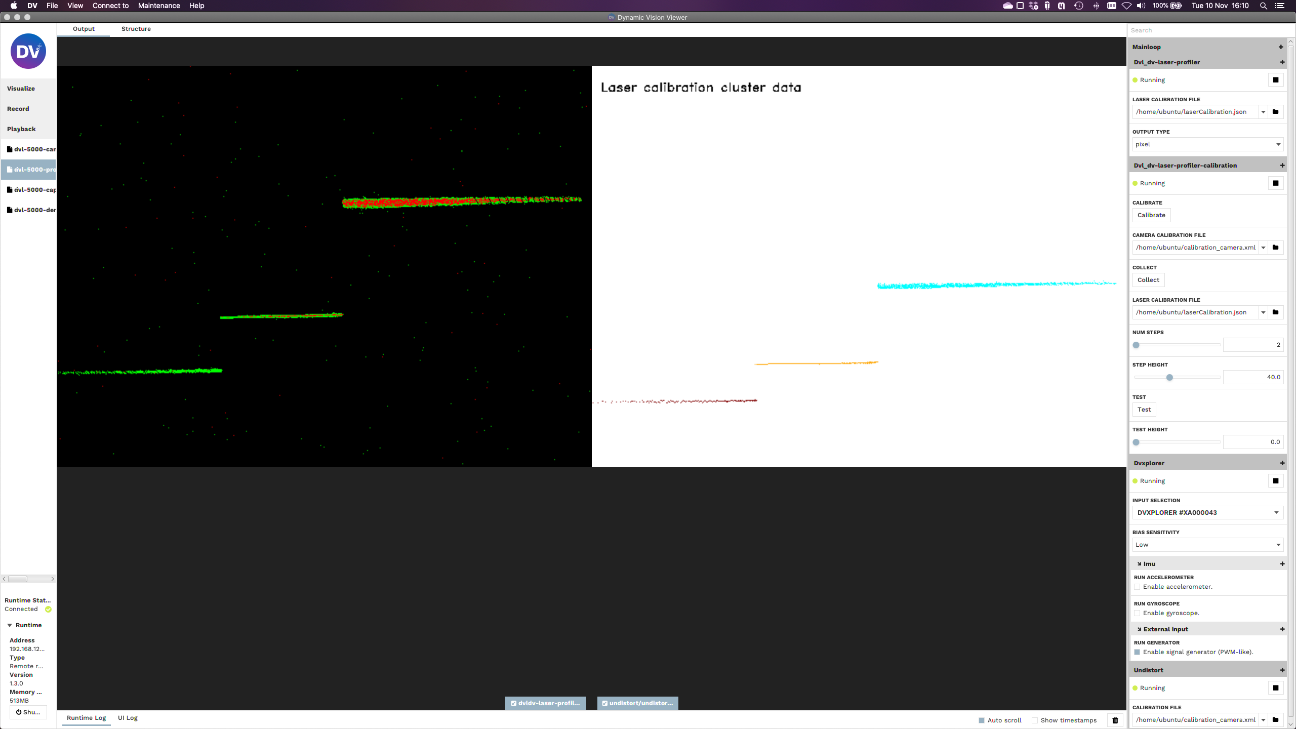 DVL-5000 Calibration Visualization